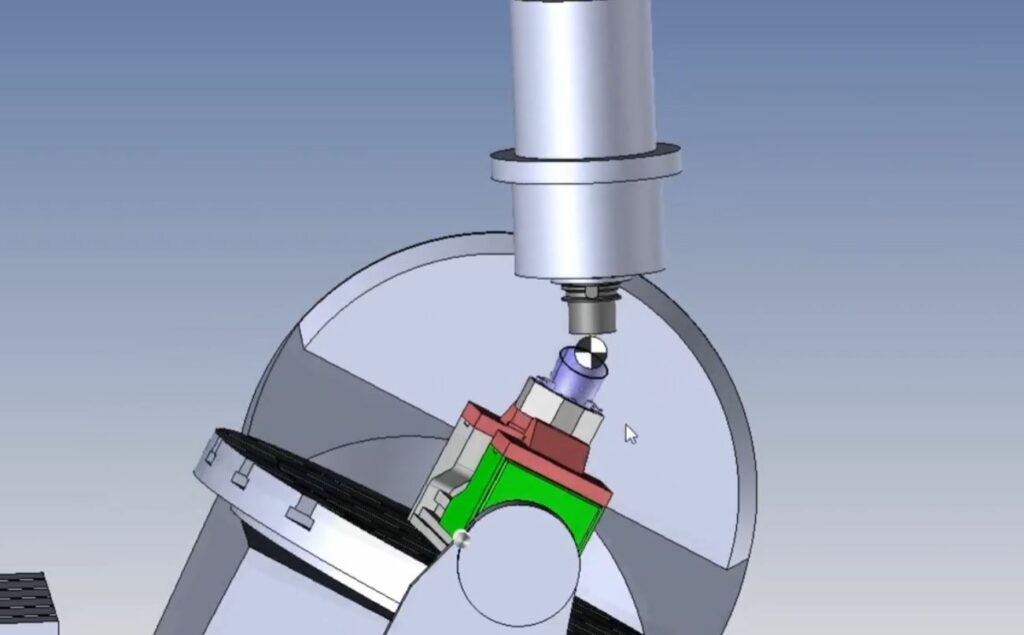 simulation avant usinage sur logiciel d'usinage