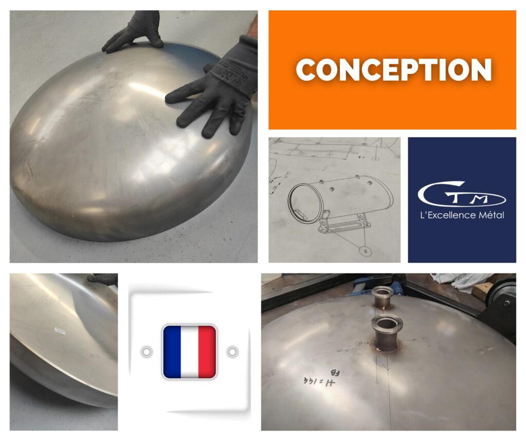 Conception en chaudronnerie