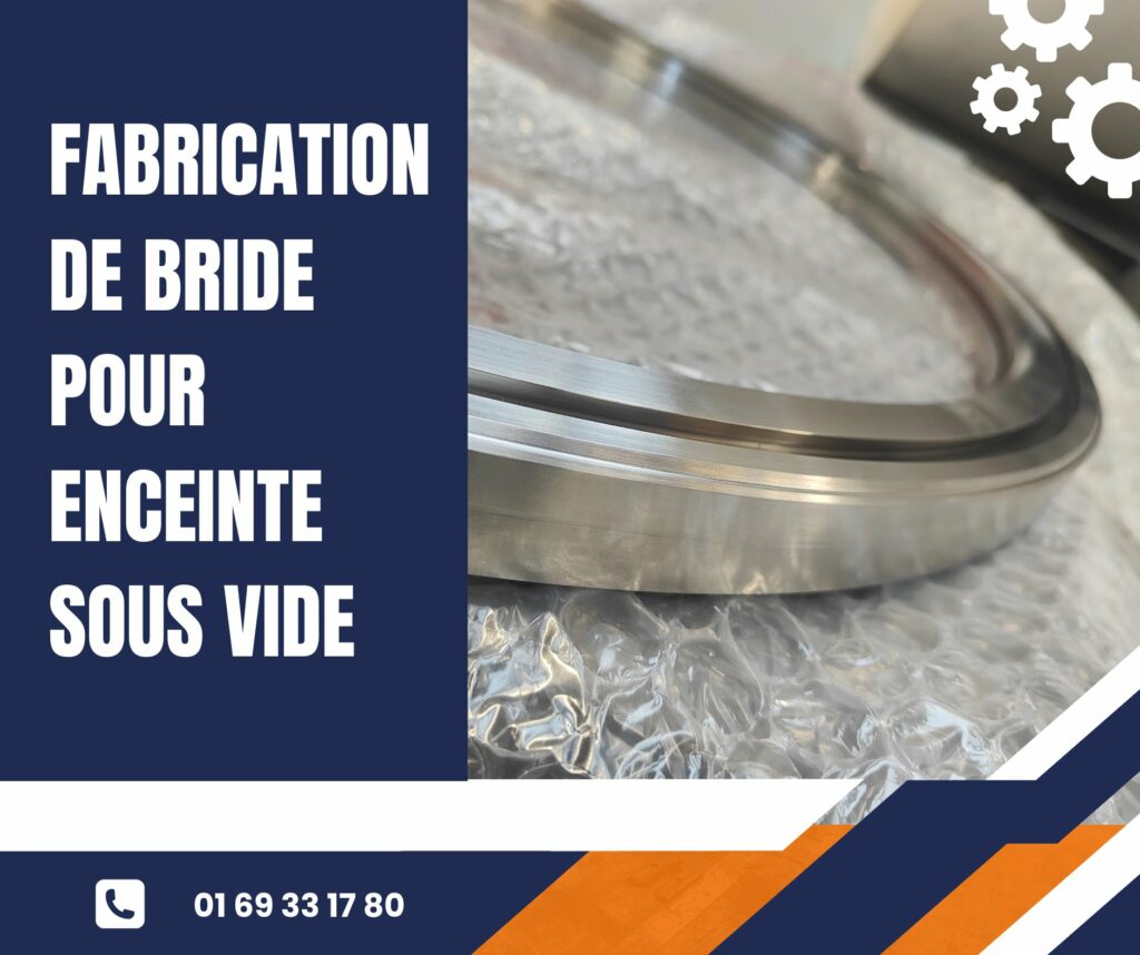 Bride usinée par Ctm Laser