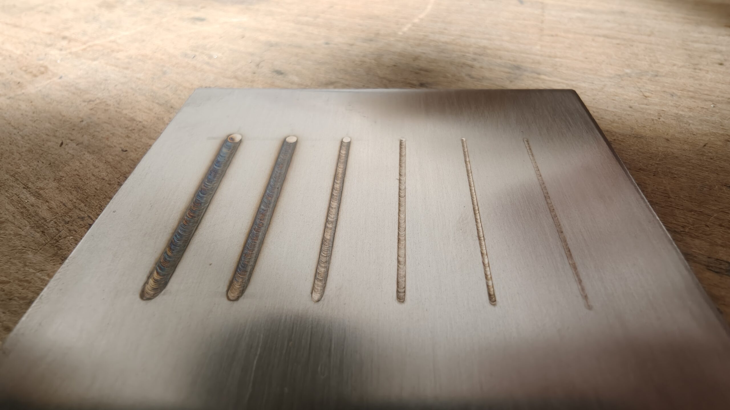 Cordons de soudure laser